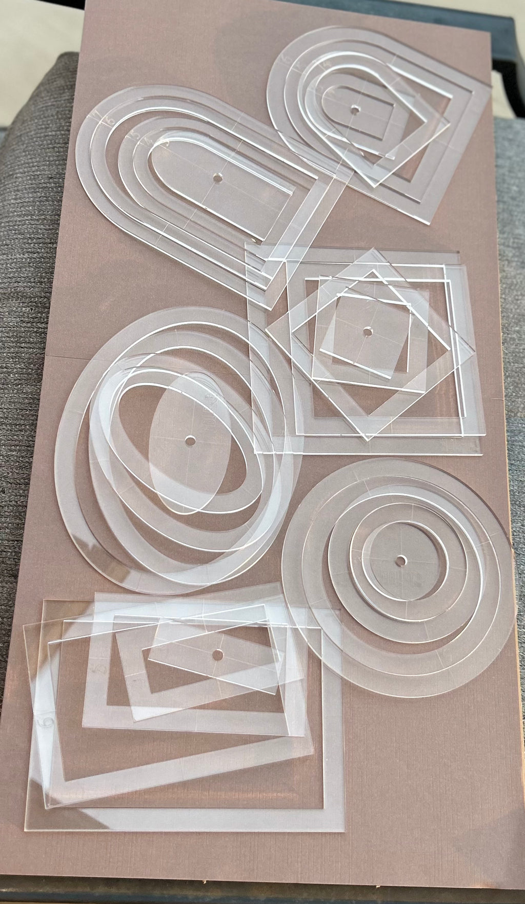 Individual Acrylic Templates