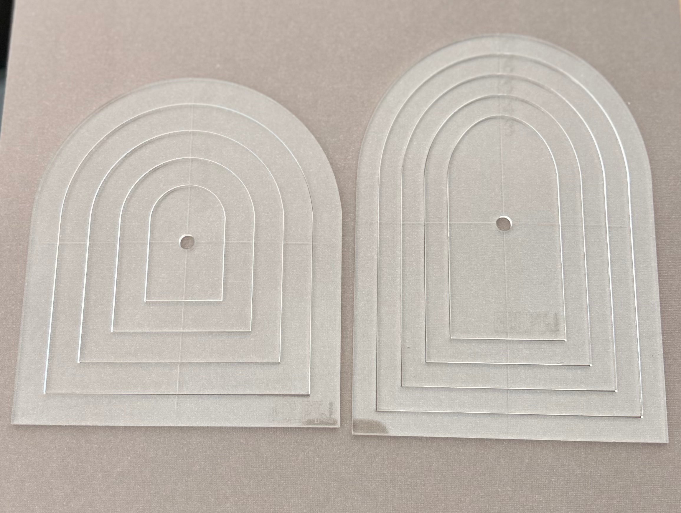 Arches! Acrylic Templates