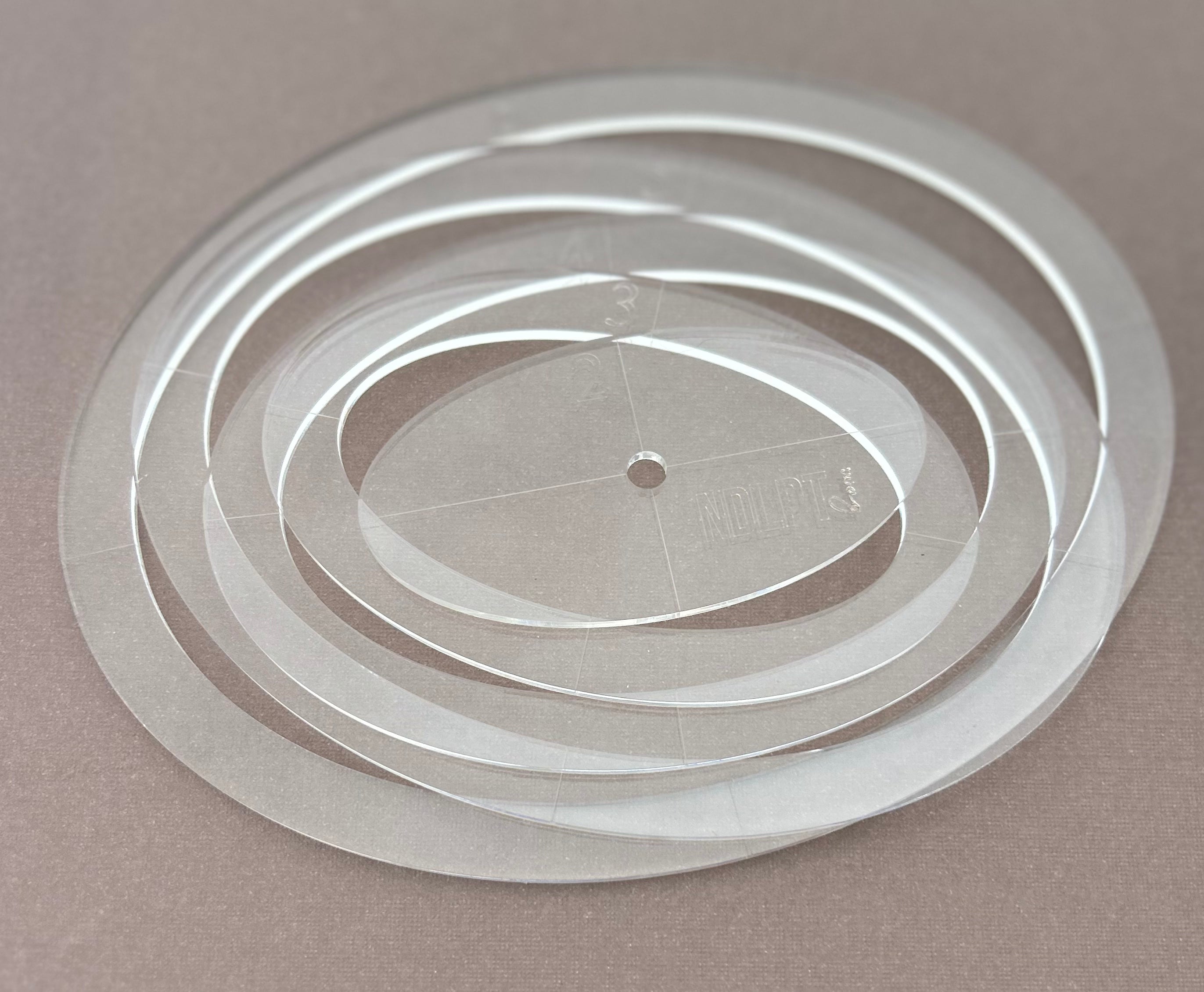 Complete Set of Acrylic Templates