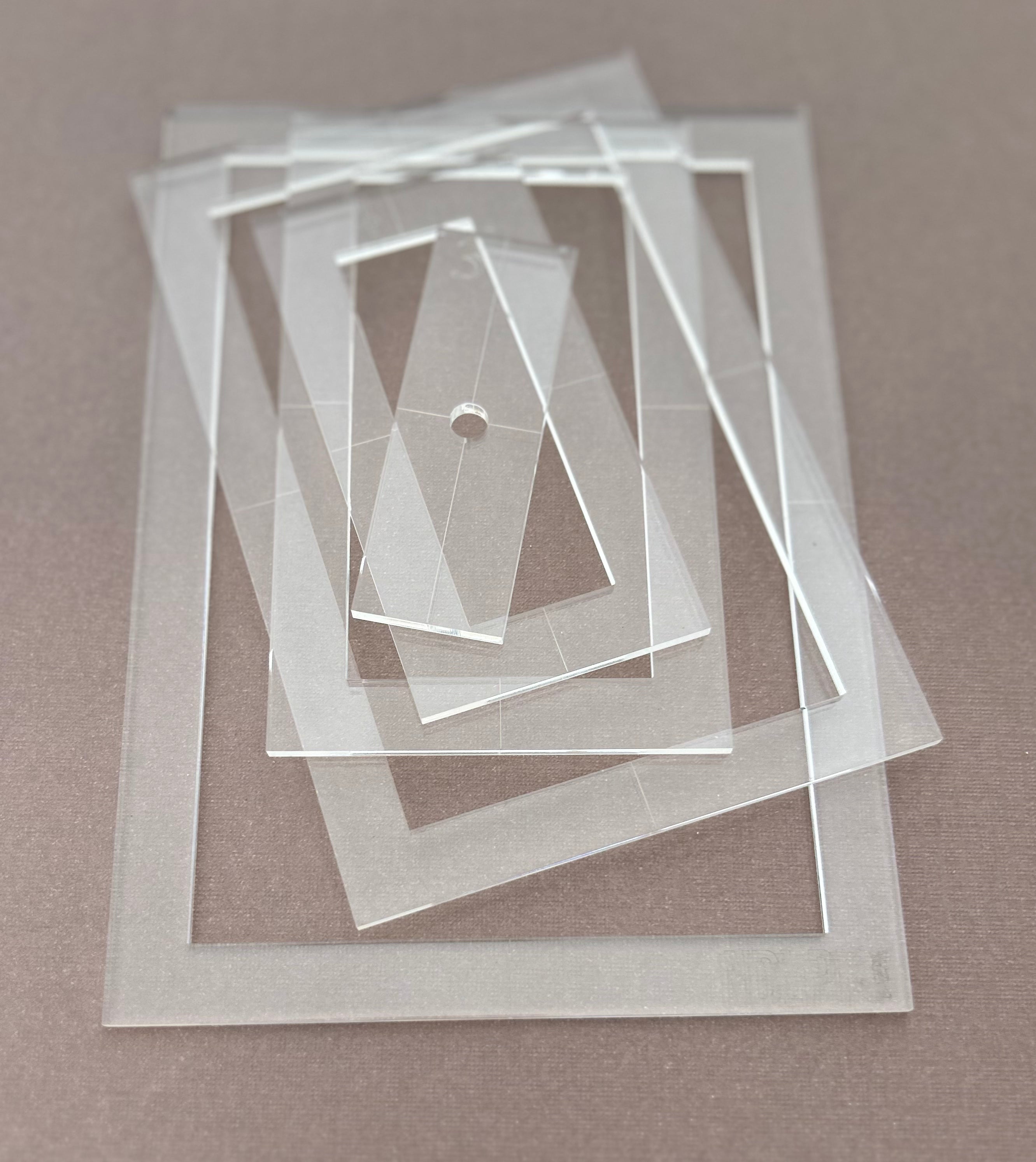 Complete Set of Acrylic Templates